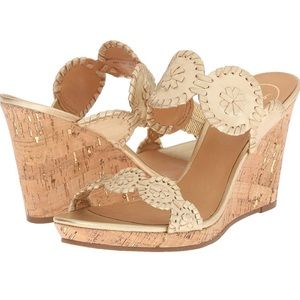 Jack Rogers RARE 11 (Women’s) Luccia Wedge Sandals